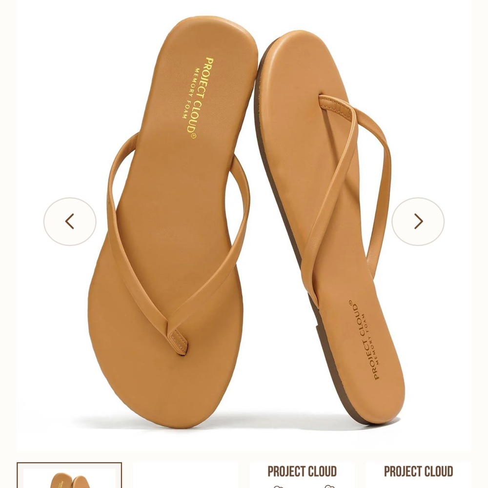 Project cloud foundations memory foam Thin-Strap … - image 2